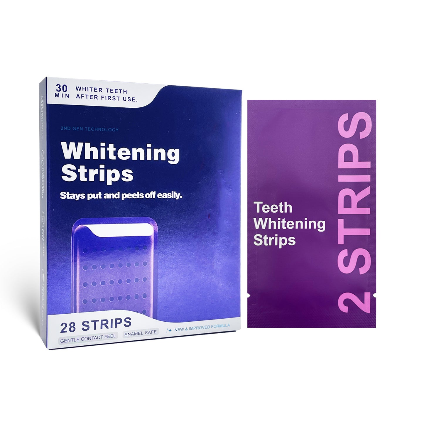 Professional Whitening Strips | PAP Formula