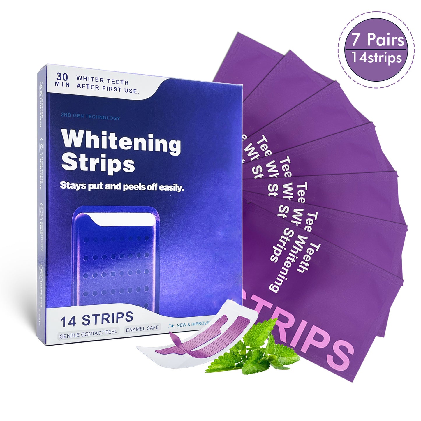 Professional Whitening Strips | PAP Formula